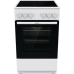 Голяма готварска печка  Gorenje GEC5A61WG, 70л, стъклокерамичен плот